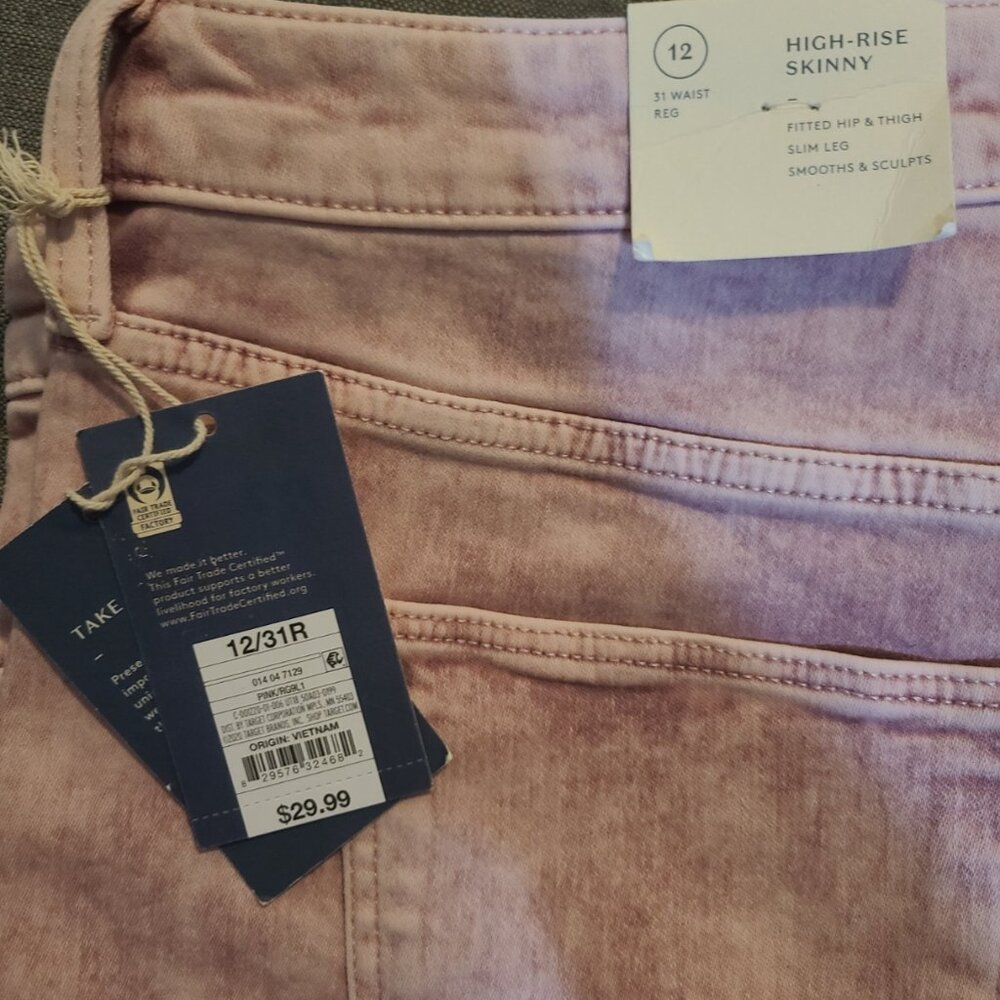 Universal Thread Light Pink Skinny Jeans